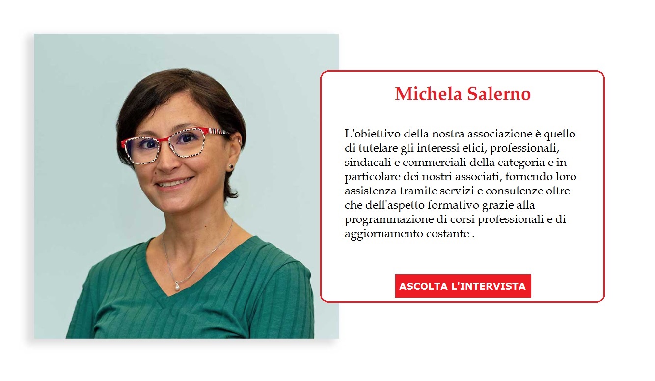 Intervista al Presidente Federottica Milano Acofis, Michela Salerno